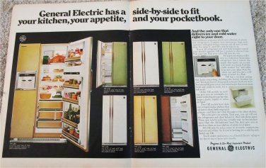 1969 GE Refrigerators ad
