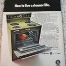 1971 GE Model J370 Electric Range ad