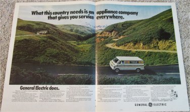 1972 GE Appliances Service ad