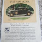 1930 Buick 5 Passenger Coupe Women car ad