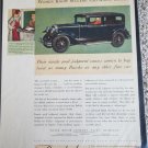 1930 Buick 4 dr sedan Women car ad #2