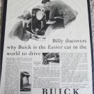 1930 Buick Billy Discovers car ad