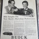 1930 Buick Billy Samples car ad