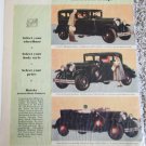 1930 Buick Lineup car ad