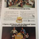 1976 GE Washer Dryer with Dispensall ad