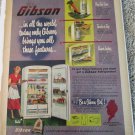 1951 Gibson Refrigerator ad