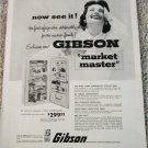 1955 Gibson Market Master Refrigerator ad