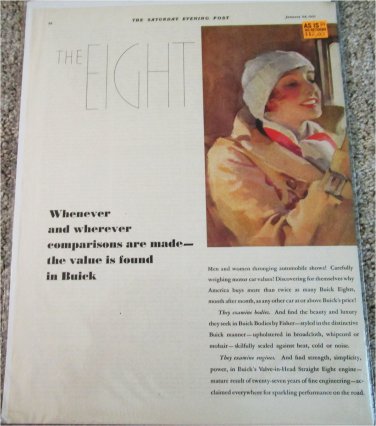 1931 Buick Eight Roadster Whenever car ad