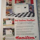 1955 Hamilton Washer & Dryer ad