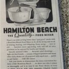 1941 Hamilton Beach Food Mixer ad