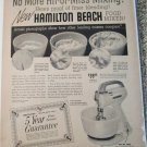 1955 Hamilton Beach Food Mixer ad
