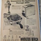 1957 Hamilton Beach Appliances ad