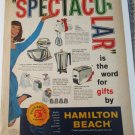 1960 Hamilton Beach Appliances Christmas ad