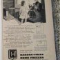 1954 Harder-Freez Home Freezer ad