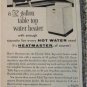 1954 Heatmaster Water Heater ad