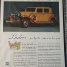 1932 Buick 4 dr sedan car ad #1