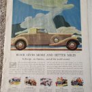 1933 Buick Roadster Buick Gives More car ad