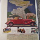 1933 Buick Roadster Buick Gives More And Better Miles
