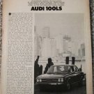 1970 Audi 100LS drive report