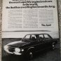 1970 Audi 100 LS 4 dr sedan In Germany car ad