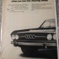 1970 Audi 100 LS 4 dr sedan What Makes A Cars Wheels Turn car ad