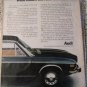 1970 Audi 100 LS 4 dr sedan What Makes A Car Move car ad