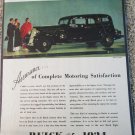 1934 Buick 4 dr sedan Assurance car ad