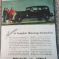 1934 Buick 4 dr sedan Assurance car ad