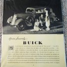 1934 Buick 2 dr sedan Yours Sincerly car ad