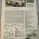 1952 Allard Two Seater Road Test article