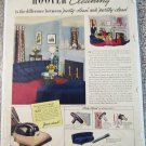 1943 Hoover Vacum Cleaner ad