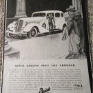 1935 Buick 4 dr sedan Buick Always car ad