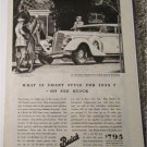 1935 Buick Convertible Phaeton What is Smart car ad