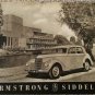 1952 Armstrong Siddeley Whittley 4 dr sedan car ad
