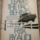 1974 Audi 100LS 25 MPG 4 dr sedan car ad