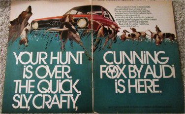1974 Audi Fox 2 dr sedan Your Hunt car ad