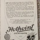 1926 Hotpoint Hedlite Heater ad