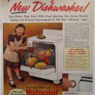 1949 Hotpoint Dishwasher ad