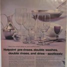 1957 Hotpoint Dishwasher ad