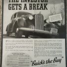 1936 Buick Roadmaster 4 dr sedan car ad