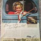 1936 Buick 4 dr sedan Breezes Are Fun car ad