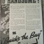 1936 Buick Special 4 dr sedan Spry car ad