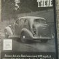1936 Buick Century 4 dr sedan There Goes car ad