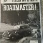1936 Buick Roadmaster 4 dr sedan Styled car ad