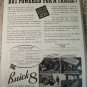 1936 Buick Roadmaster 4 dr sedan Styled car ad