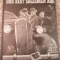 1936 Buick Century 4 dr sedan Our Best Salesman car ad