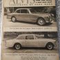 1960 Alvis 3 Litre Saloon & Drop-Head Coupe car ad