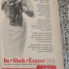 1961 In Sink Erator Disposer ad