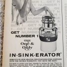 1968 In Sink Erator Disposer ad