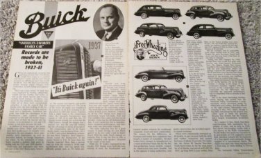 1937-41 Buick car article